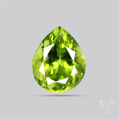 Arizona Peridot Faceted Fine Gemstone