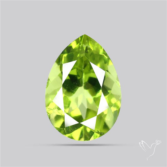 Arizona Peridot Faceted Fine Gemstone