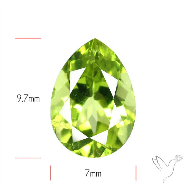 Arizona Peridot Faceted Fine Gemstone