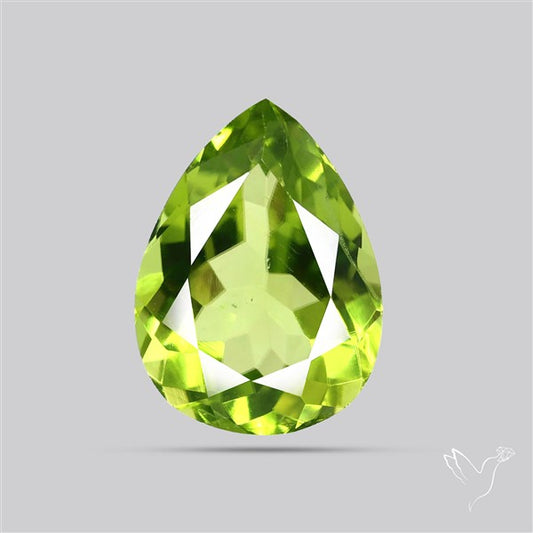 Arizona Peridot Faceted Fine Gemstone