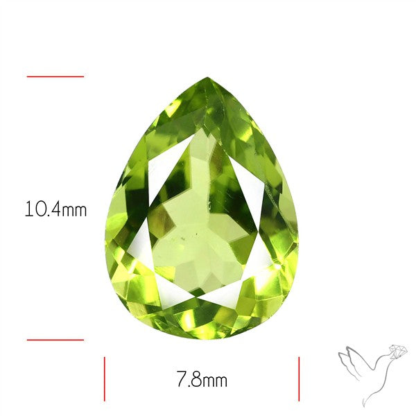 Arizona Peridot Faceted Fine Gemstone