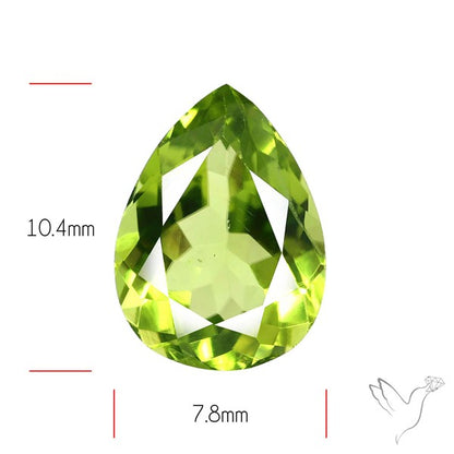 Arizona Peridot Faceted Fine Gemstone