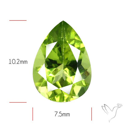 Arizona Peridot Faceted Fine Gemstone