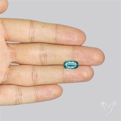 Paraiba Blue Kyanite Faceted Fine Kyanite Gemstone