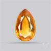 Faceted Rare Brandy Citrine
