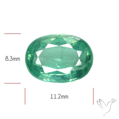 Paraiba Blue Kyanite Faceted Fine Kyanite Gemstone