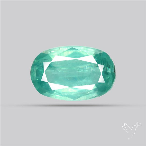 Paraiba Blue Kyanite Faceted Fine Kyanite Gemstone