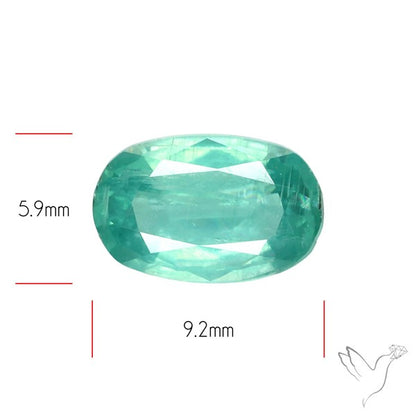 Paraiba Blue Kyanite Faceted Fine Kyanite Gemstone
