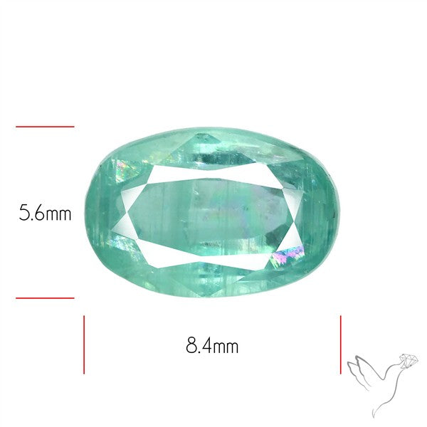 Paraiba Blue Kyanite Faceted Fine Kyanite Gemstone