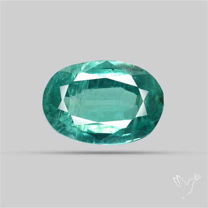 Paraiba Blue Kyanite Faceted Fine Kyanite Gemstone