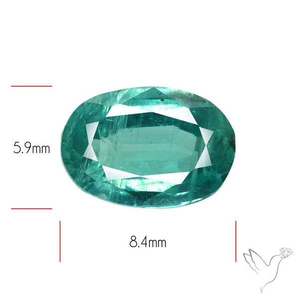 Paraiba Blue Kyanite Faceted Fine Kyanite Gemstone