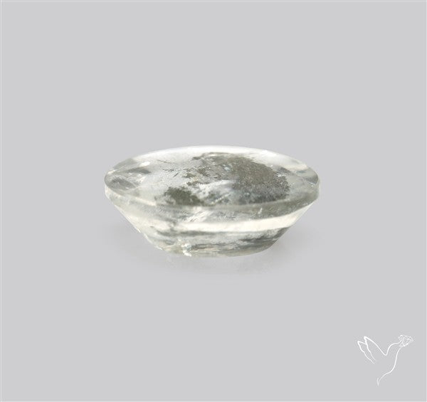 Rare Pyrite Included Quartz Cabochon