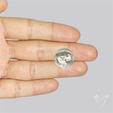 Rare Pyrite Included Quartz Cabochon