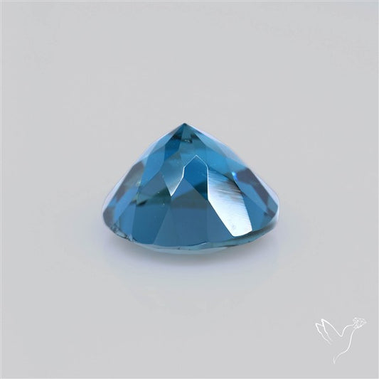 London Blue Topaz Faceted Fine Gemstone