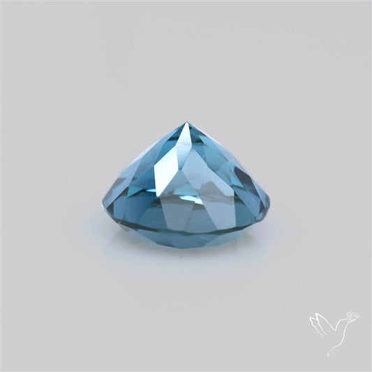 London Blue Topaz Faceted Fine Gemstone