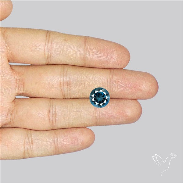 London Blue Topaz Faceted Fine Gemstone