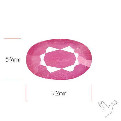 Chanthaburi Pink Sapphire Fine Sapphire Gemstone