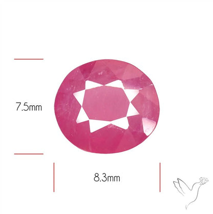 Chanthaburi Pink Sapphire Fine Sapphire Gemstone