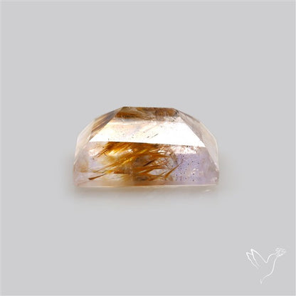 Faceted Cacoxenite Super Seven Amethyst Small