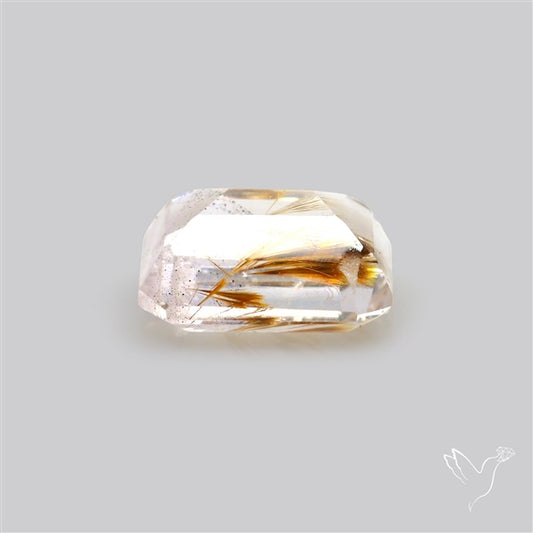 Faceted Cacoxenite Super Seven Amethyst Small