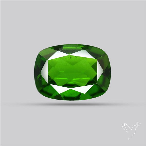 Chrome Diopise Faceted Fine Gemstone
