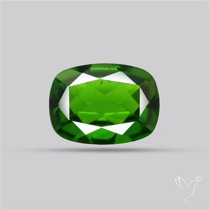 Chrome Diopise Faceted Fine Gemstone