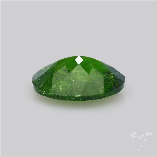 Chrome Diopise Faceted Fine Gemstone