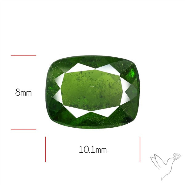 Chrome Diopise Faceted Fine Gemstone