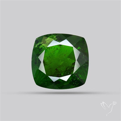 Chrome Diopise Faceted Fine Gemstone