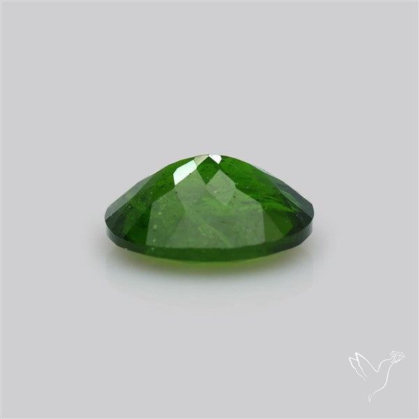 Chrome Diopise Faceted Fine Gemstone