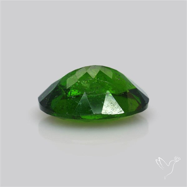 Chrome Diopise Faceted Fine Gemstone