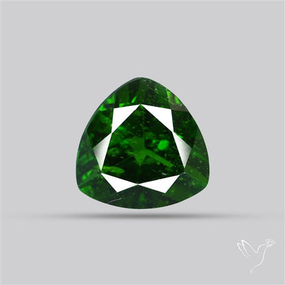 Chrome Diopise Faceted Fine Gemstone
