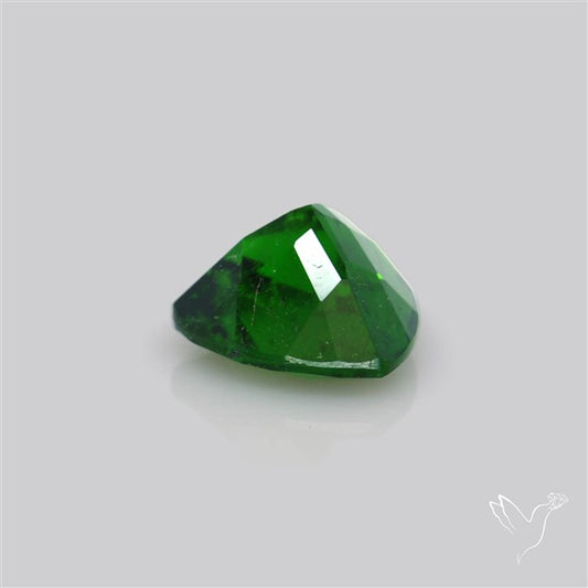 Chrome Diopise Faceted Fine Gemstone