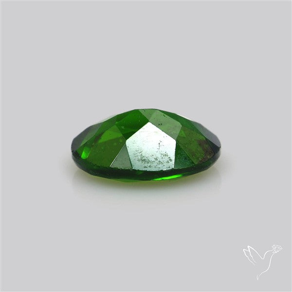 Chrome Diopise Faceted Fine Gemstone