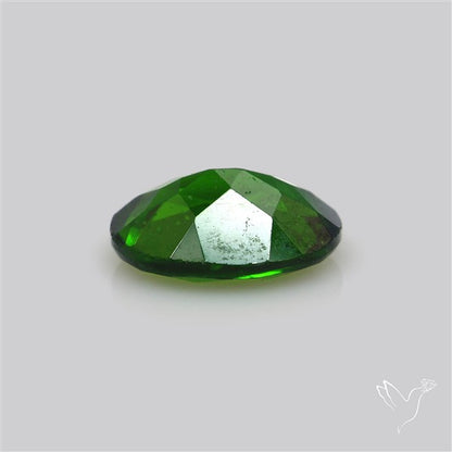Chrome Diopise Faceted Fine Gemstone