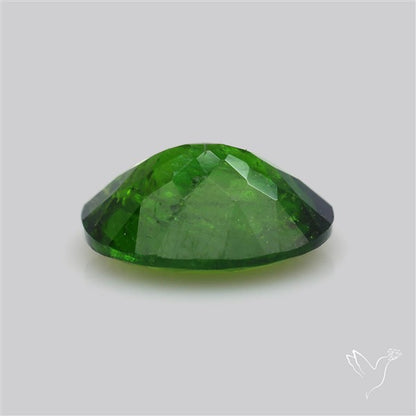 Chrome Diopise Faceted Fine Gemstone