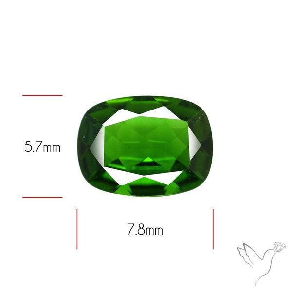 Chrome Diopise Faceted Fine Gemstone