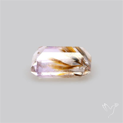 Faceted Cacoxenite Super Seven Amethyst Small