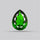 Chrome Diopise Faceted Fine Gemstone