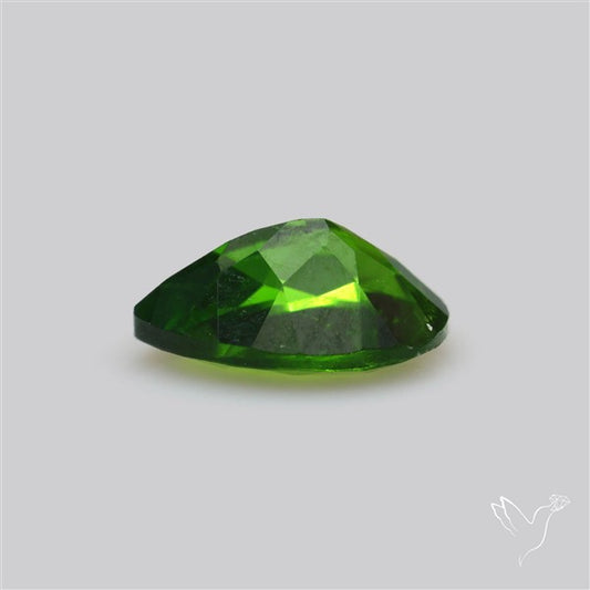 Chrome Diopise Faceted Fine Gemstone
