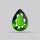 Chrome Diopise Faceted Fine Gemstone