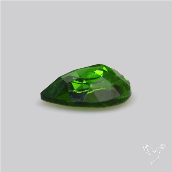 Chrome Diopise Faceted Fine Gemstone