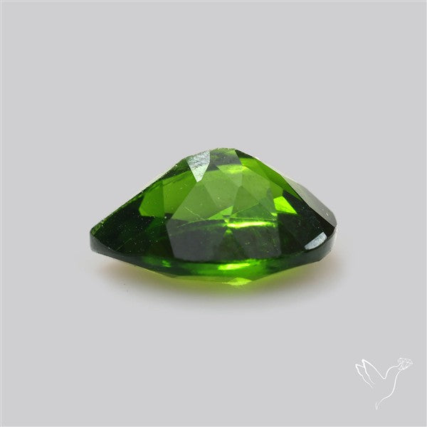 Chrome Diopise Faceted Fine Gemstone