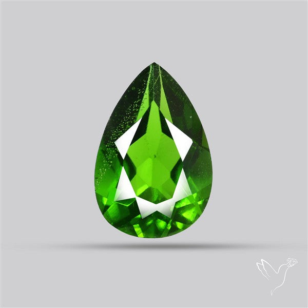 Chrome Diopise Faceted Fine Gemstone