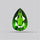 Chrome Diopise Faceted Fine Gemstone
