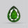 Chrome Diopise Faceted Fine Gemstone