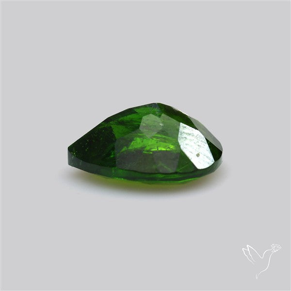 Chrome Diopise Faceted Fine Gemstone