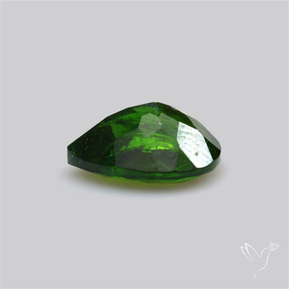 Chrome Diopise Faceted Fine Gemstone