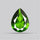 Chrome Diopise Faceted Fine Gemstone