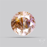 Faceted Cacoxenite Super Seven Amethyst Small